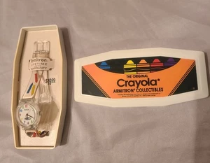 Vintage Armitron Crayola Watch With New Battery Installed 10-30-25 Running - Picture 1 of 6