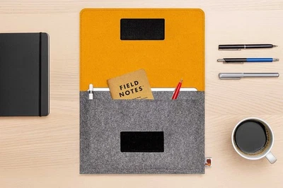 Handmade Felt Sleeve for iPad Pro, Air, Mini, and 10th Gen – Fits with Keyboard - Image 1 of 4