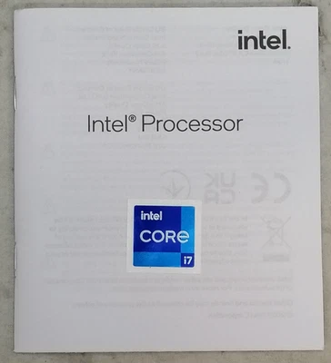 2022 Intel Core i7 12th Gen Case Badge - Image 1 of 3