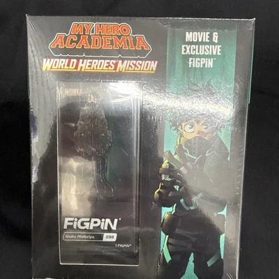 NEW** My Hero Academia World Heroes Mission Limited Edition FiGPiN Blu-ray DVD - Image 1 of 4