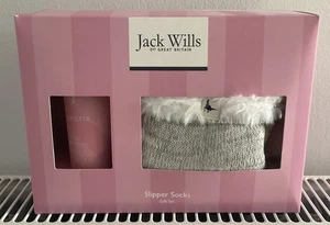 Jack Wills Fruity Body Lotion & 1 x Slipper socks gift set For Women Christmas - Picture 1 of 2