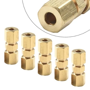 Accessories Brake Lines Union Replacement 5Pcs Compression Connector Fittings - Picture 1 of 12