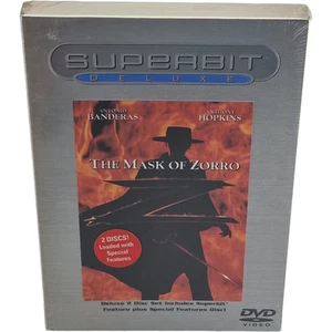 The Mask of Zorro 1998 DVD DigiPack Superbit Deluxe Collection 2002 Zone 1 - Foto 1 di 7