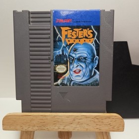 Fester&rsquo;s Quest Sunsoft 1989 Nintendo NES Game And Sleeve Cleaned & Tested 