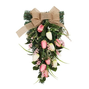 Simulated Tulip Decorative Pendant Artificial Flower Interior Decoration - Picture 1 of 12