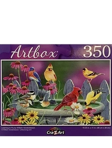BIRD PUZZLE 2020 ARTBOX CRA-Z-ART 350 PZ IMPARARE A VOLARE WILLIAM VANDERDASSON. - Foto 1 di 5