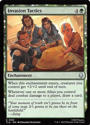 Invasion Tactics 183 Avatar The Last Airbender Magic the Gathering 000742 - Image 1 of 2
