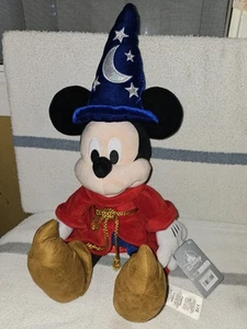 NEW With Original Tags Disney Sorcerer Mickey Mouse Plush Stuffed Fantasia 23" - Picture 1 of 5