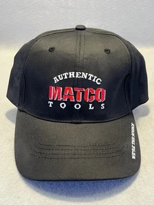Vintage Authentic Matco Tools Black Adjustable Snapback Hat - Picture 1 of 3