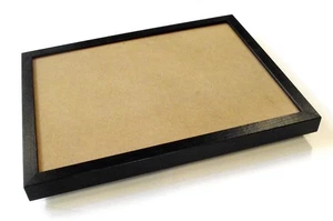 Bildrahmen Bilderahmen schwarz Holz Mattglas ohne Befestigung 43 x 33 x 4 x 2 - Bild 1 von 6