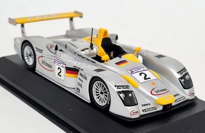 Minichamps 1/43 Audi R8 Infinion 2nd Le Mans 2001 #2 Diecast Model Car - Image 1 of 4