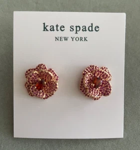 Brand new KATE SPADE Rose stud earring - Picture 1 of 4