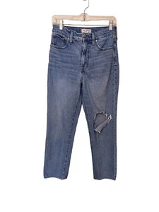 Jeans de mezclilla Madewell The Perfect Vintage lavado medio 28 para mujer - Imagen 1 de 13