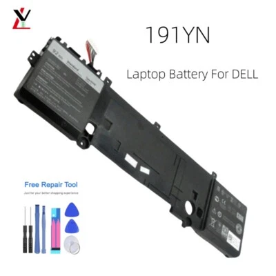NEW BATTERY FOR DELL Alienware 15 R1 R2 ALW15ED ALW15CD Series 08NH55 191YN 92Wh - Image 1 of 4