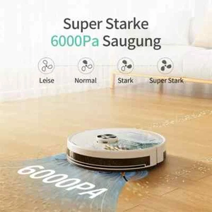 Tesvor S7pro Roboter-Staubsauger Laser-Navigation Kehren und Wischen Integrierte - Bild 1 von 7