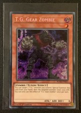 T.G. Gear Zombie | BLHR-EN023 | Secret Rare | 1st Ed | Hero's Revenge | YuGiOh
