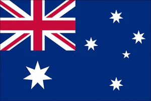FOTO DE PÓSTER BRILLANTE BANDERA DEL PAÍS DE AUSTRALIA australiano au decoración de pared colgante 388 - Imagen 1 de 1