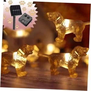 Solar String Lights Labrador Outdoor Waterproof Decorative Lights Fairy Dog - Picture 1 of 7