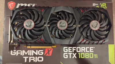 MSI NVIDIA GeForce GTX 1080 Ti Gaming X TRIO 11GB GDDR5X Graphic Card - Image 1 of 3