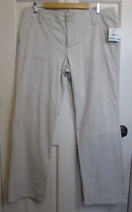 NWT Relativity Beige Khaki Pants Women Size 16 38x31.5 Straight Stretch 15-33788 - Picture 1 of 7