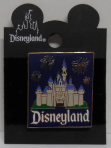 Disney Pin DLR 2000 Attraction Series - Sleeping Beauty Castle & Fireworks Pin  - Picture 1 of 3