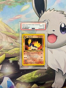 2000 Pokemon Neo Genesis 1st Edition Quilava 46 PSA 10 GEM MINT
