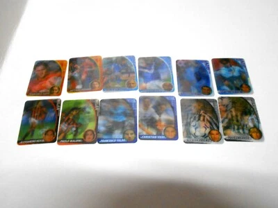 CALCIO e-motion YOGA 12 figurine olografiche serie completa - Immagine 1 di 2