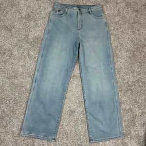 Jeans Kuhl gamba larga donna 16 reg blu chiaro Demin Accountur stile rigido 6421 32x32 - Foto 1 di 14