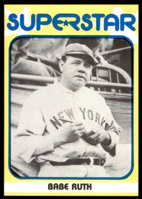 1980 TCMA SUPERSTARS - #41 BABE RUTH NEW YORK YANKEES - Image 1 of 2