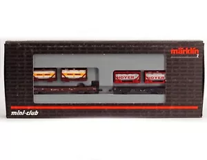 Märklin Mini-Club Spur Z 82283 DB Güterwagen-Set mit Tankcontainern, Epoche V - Bild 1 von 3
