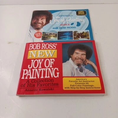 Bob Ross Joy of Painting Volume 3 & New Joy Of Painting Instruction Books - Image 1 of 4