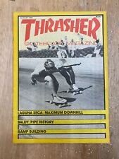 Thrasher Skateboard Magazine #8, August 1981 – near-mint  – Mount Baldy feature