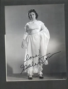 Gale Storm - signed Autogramm 7x9 TV/Film Still - Schulzeit - Bild 1 von 3