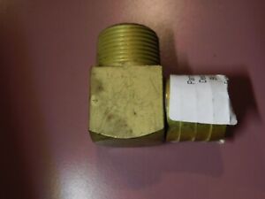BRASS FITTING 90 DEGREE ELBOW 3/4" NPT X 1" MP0000-815H7 BRAND NEW  FAST SHIP!!!
