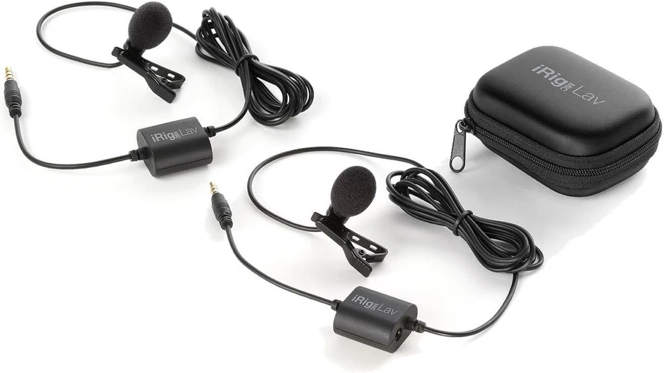 IK Multimedia iRig Lavalier Microphone for Mobile Devices, 2-Pack - Image 1 of 1