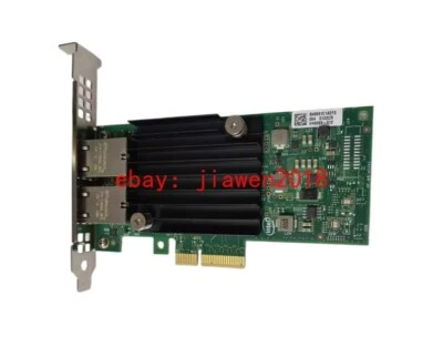 DELL Intel X550-T2 2port 10Gb Ethernet PCIe Network Adapter 04V7G2 0HWWN0 - Image 1 of 4
