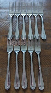 11 x Oneida OTTAWA Dinner Forks 18/10 Stainless Flatware - Picture 1 of 5