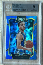 2015 Select Concourse Blue Prizm Stephen Curry #99 (card 215/249)