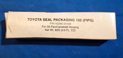 OEM Toyota 00295-00103 уплотнительная упаковка для масляного поддона и корпуса распределительного вала 3,0 унц НОВАЯ - Изображение 1 из 3