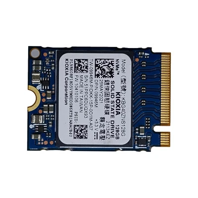 NEW 09946M KIOXIA M.2 2230 SSD 128GB KBG40ZNS128G Solid State Drives - Image 1 of 4
