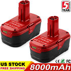 1~4 PACK 8.0Ah Battery For Craftsman 19.2V C3 11375 DieHard 130279005 130279003