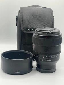 SONY SEL50F12GM E-MOUNT FE 50mm f/1.2 GM LENS - GOOD - SEL 50F12GM 50 mm 1:1.2 - Picture 1 of 9