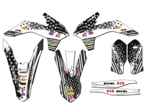 2015-2016 XC MERICA Grey Senge Graphics Kit Compatible with KTM - Picture 1 of 10