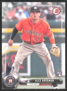 2017 Bowman Alex Bregman Rookie Houston #75 - Picture 1 of 2