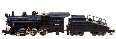 N Minitrix 2918 0-6-0 Loco & Slope Back Tender #7946 w/bell (Tested) knuc cplrs - Image 1 of 4