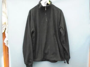 NEW NET 64 LINED (HALF ZIP NECK) FLEECE ~ COLOUR ~ BLACK ~ SIZE M (46" CHEST) - Picture 1 of 5