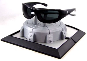 Nuevas 7 EYE Whirlwind Gafas de Sol Monturas Negras Brillantes/Gris Lentes de Vista Aguda Panoptx - Imagen 1 de 2
