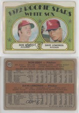 1972 Topps 1972 Rookie Stars Don Eddy Dave Lemonds #413 Rookie RC