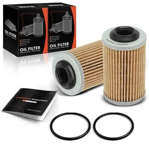 2x Engine Oil Filter for Chevy Cadillac GMC Oldsmobile Pontiac Saab 10K Miles - Picture 1 of 9