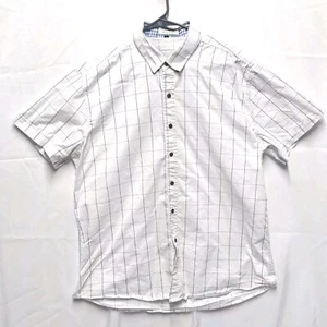 Muse Faith XXL Hemd weiß mit schwarzen Streifen Knopfleiste Kragen S/S Herren - Bild 1 von 7